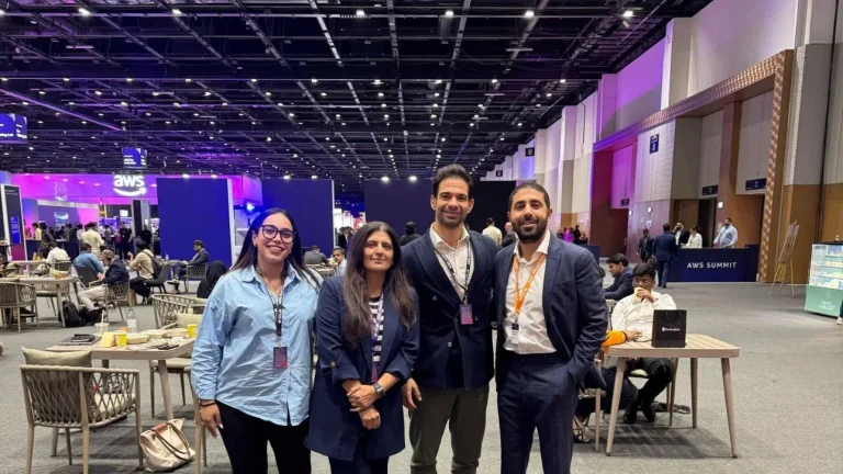 Cloud4Next ekibi AWS Summit Dubai 2026 etkinliğinde
